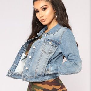 Fashion Nova Denim Jacket ✖️ Brand New w/ Tags!